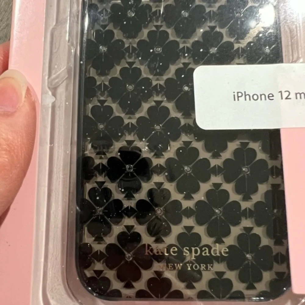 Kate Spade Black IPhone 12‎ Mini Case